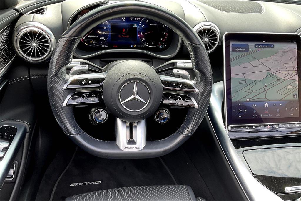 used 2022 Mercedes-Benz AMG SL 55 car, priced at $96,964