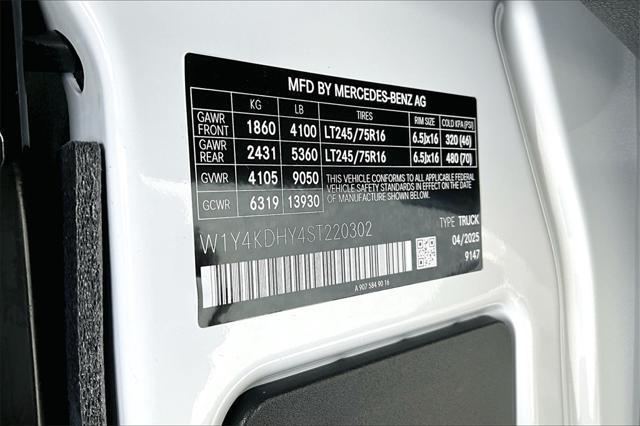 new 2025 Mercedes-Benz Sprinter 2500 car, priced at $65,308