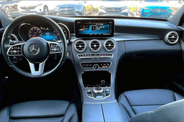 used 2021 Mercedes-Benz C-Class car, priced at $31,995