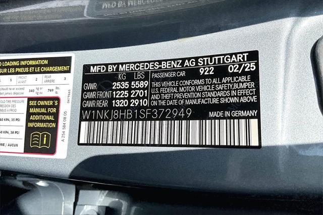 new 2025 Mercedes-Benz AMG GLC 43 car, priced at $76,070