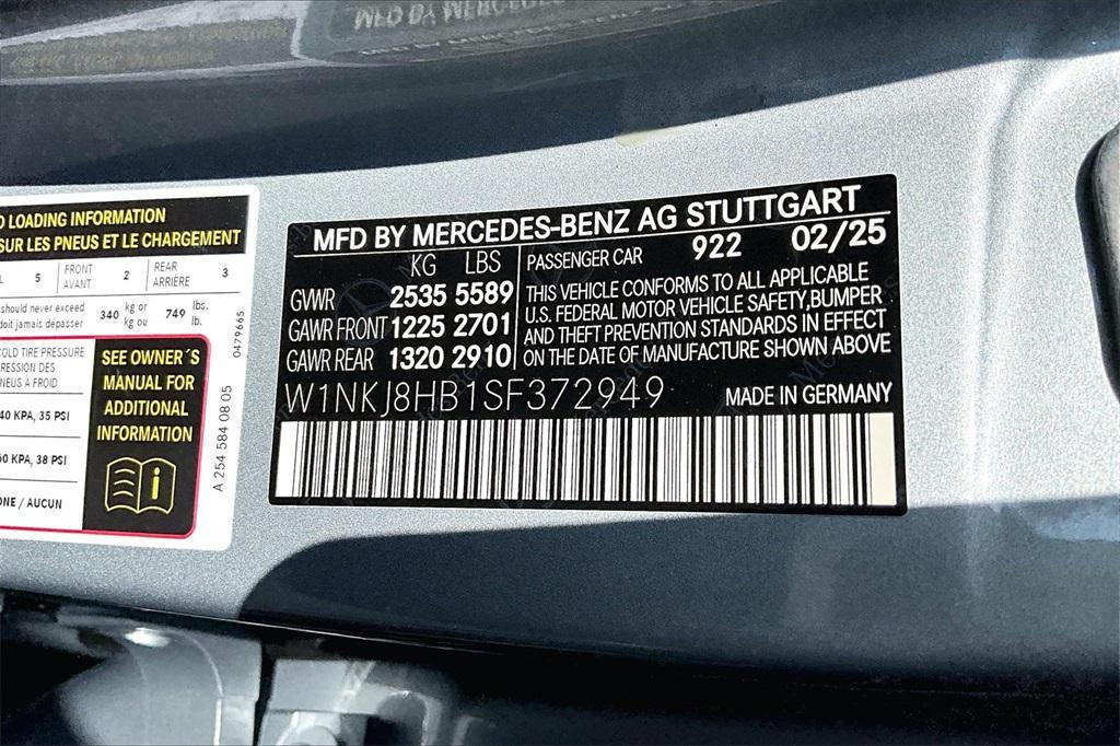 new 2025 Mercedes-Benz AMG GLC 43 car, priced at $76,070