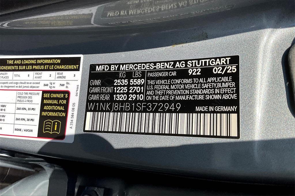 new 2025 Mercedes-Benz AMG GLC 43 car, priced at $76,070