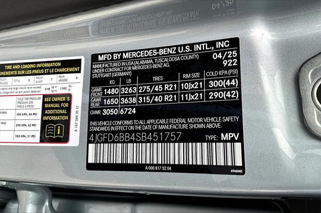 new 2025 Mercedes-Benz AMG GLE 53 car, priced at $96,420
