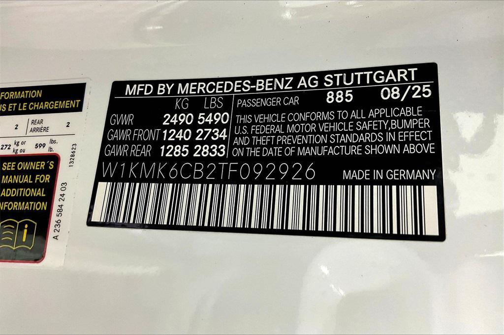 new 2026 Mercedes-Benz AMG CLE 53 car, priced at $99,570