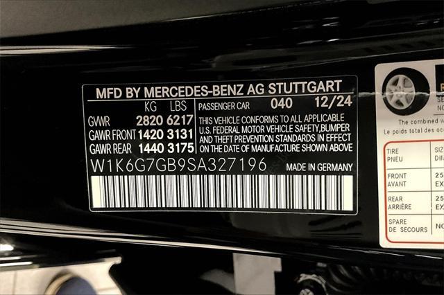 new 2025 Mercedes-Benz S-Class car, priced at $139,335