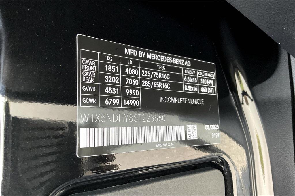 new 2025 Mercedes-Benz Sprinter 3500 car, priced at $90,931