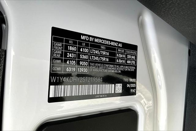 new 2025 Mercedes-Benz Sprinter 2500 car, priced at $65,308