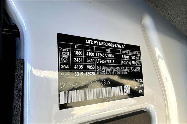 new 2025 Mercedes-Benz Sprinter 2500 car, priced at $61,954