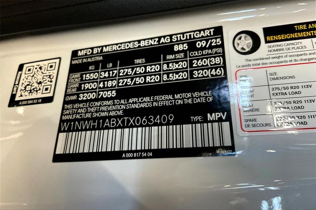 new 2026 Mercedes-Benz G-Class car, priced at $179,155