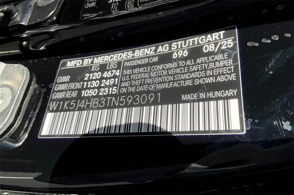 new 2026 Mercedes-Benz CLA 250 car, priced at $49,245