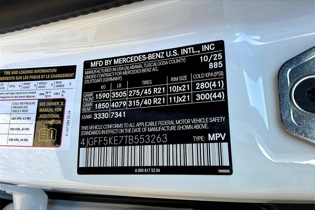 new 2026 Mercedes-Benz GLS 450 car, priced at $106,270