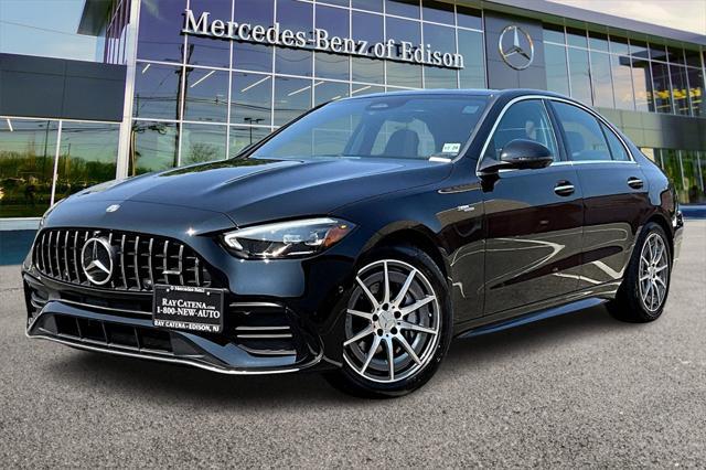 used 2025 Mercedes-Benz AMG C 43 car, priced at $64,595