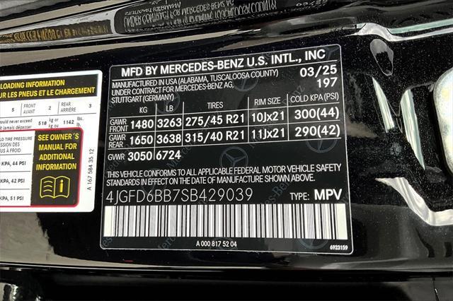 new 2025 Mercedes-Benz AMG GLE 53 car, priced at $93,955
