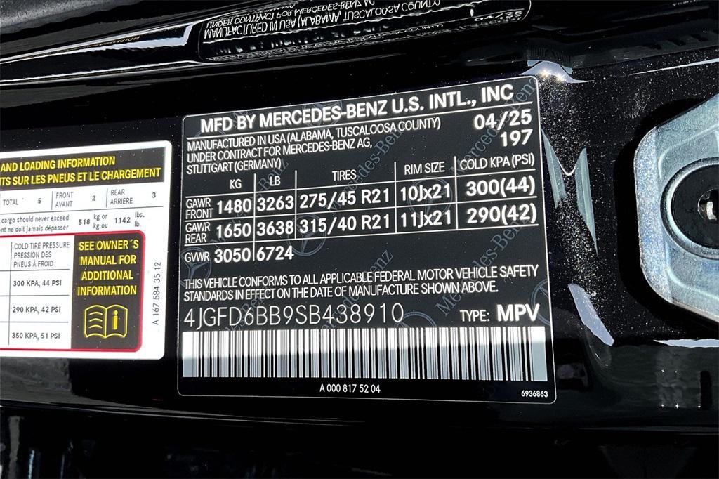 new 2025 Mercedes-Benz AMG GLE 53 car, priced at $94,970