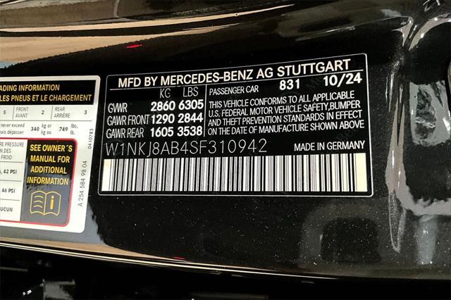 new 2025 Mercedes-Benz AMG GLC 63 car, priced at $103,685