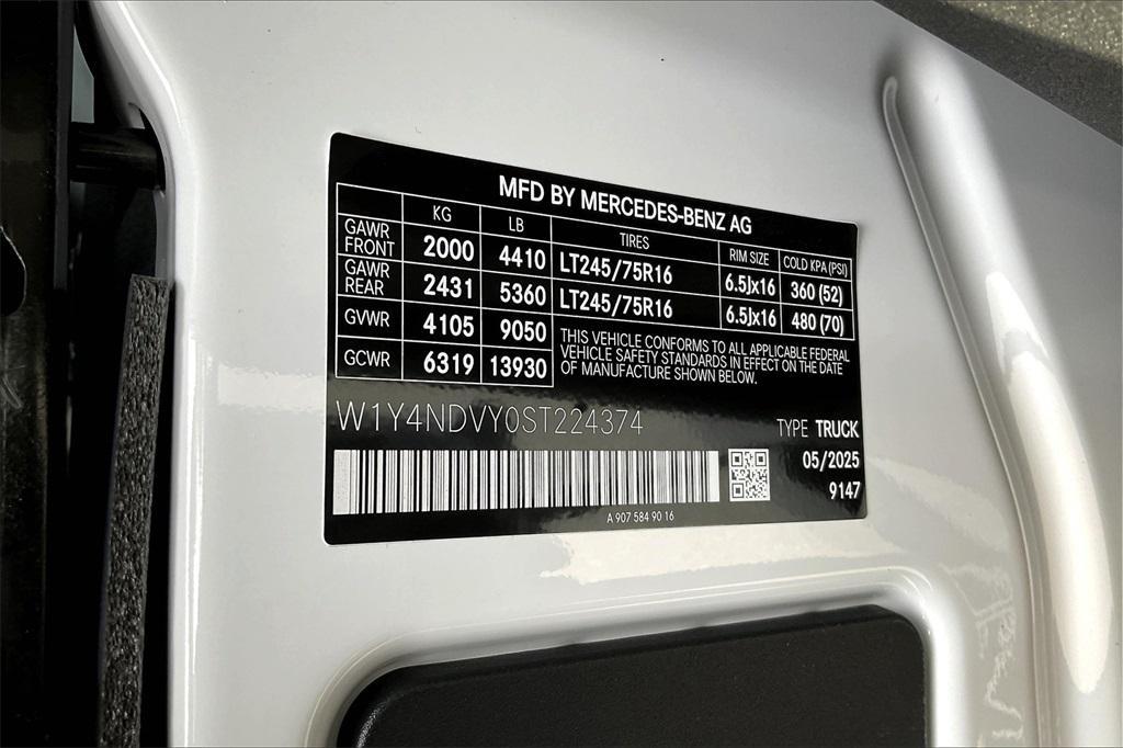 new 2025 Mercedes-Benz Sprinter 2500 car, priced at $77,526
