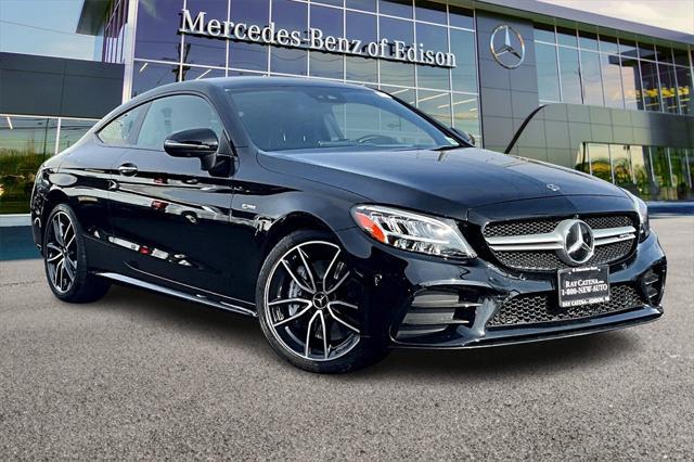 used 2021 Mercedes-Benz AMG C 43 car, priced at $45,995