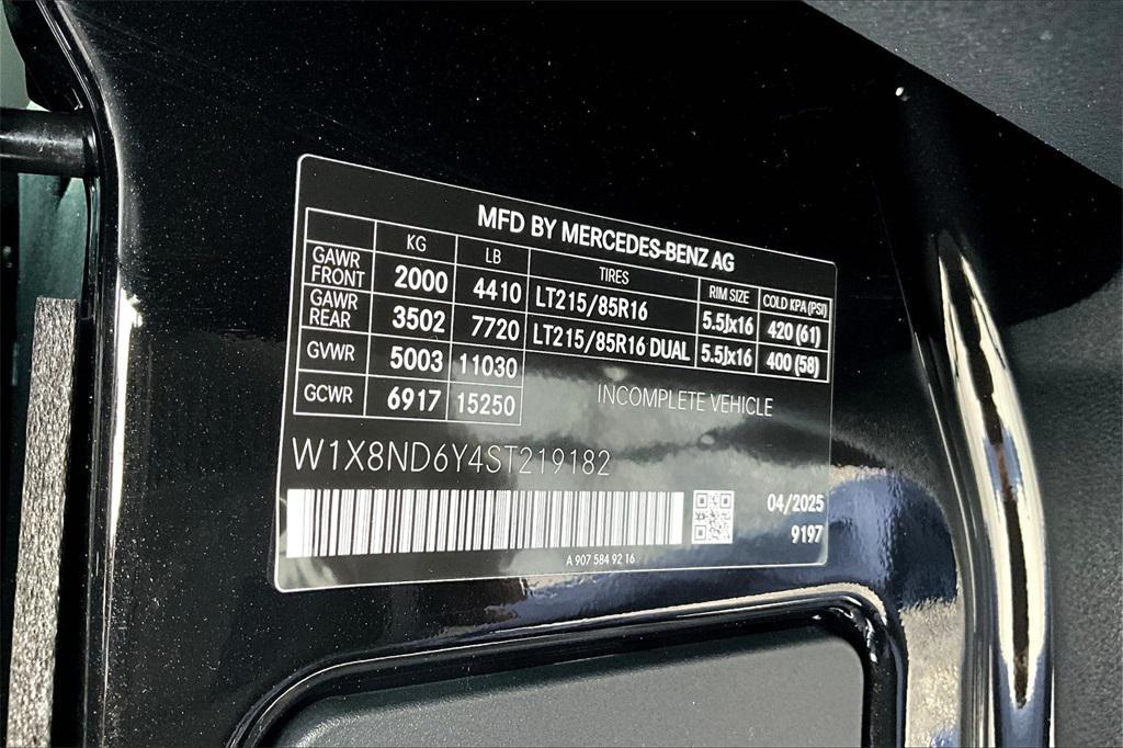 new 2025 Mercedes-Benz Sprinter 3500XD car, priced at $101,143