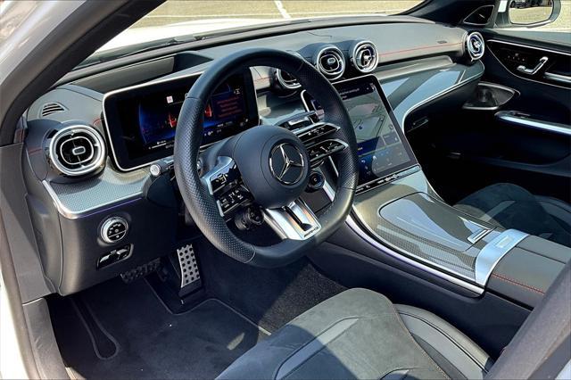 used 2025 Mercedes-Benz AMG C 43 car, priced at $70,770