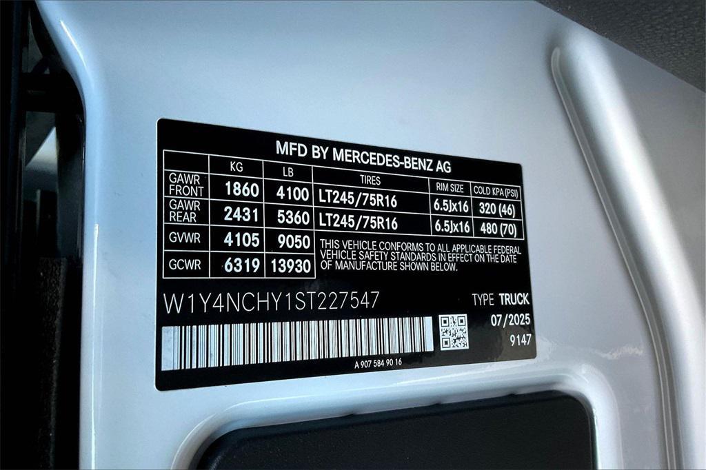 new 2025 Mercedes-Benz Sprinter 2500 car, priced at $96,675