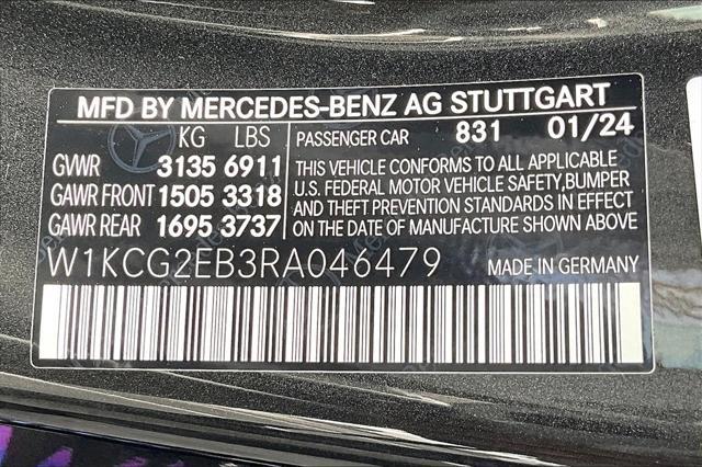 new 2024 Mercedes-Benz EQS 450 car, priced at $109,000