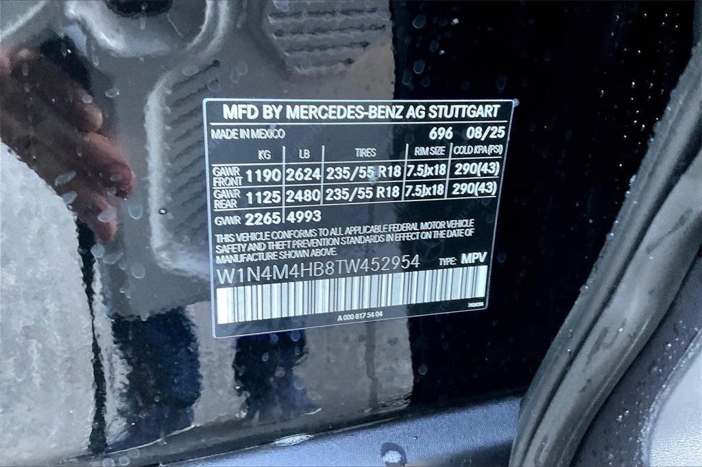 new 2026 Mercedes-Benz GLB 250 car, priced at $51,815