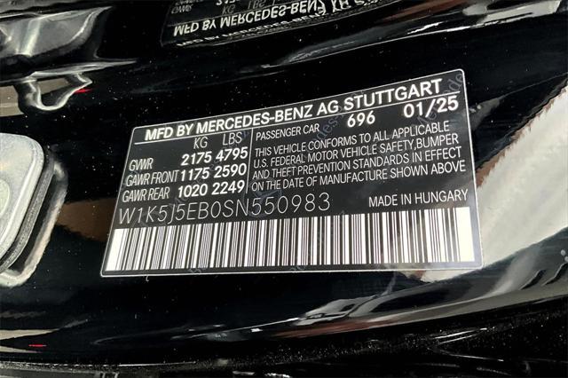 new 2025 Mercedes-Benz AMG CLA 45 car, priced at $72,935