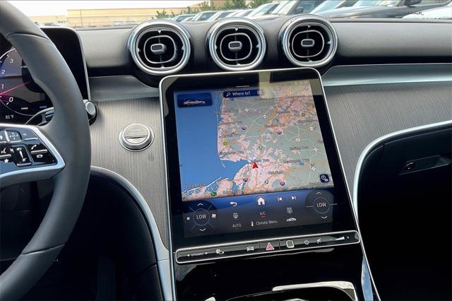 new 2025 Mercedes-Benz C-Class car, priced at $55,335