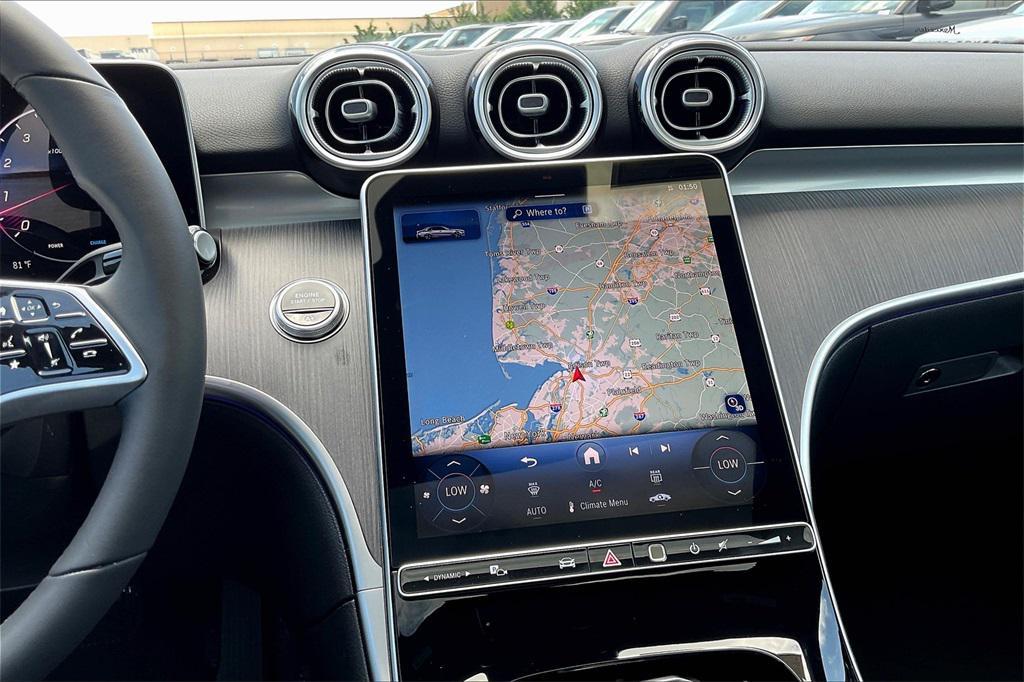 new 2025 Mercedes-Benz C-Class car, priced at $55,335