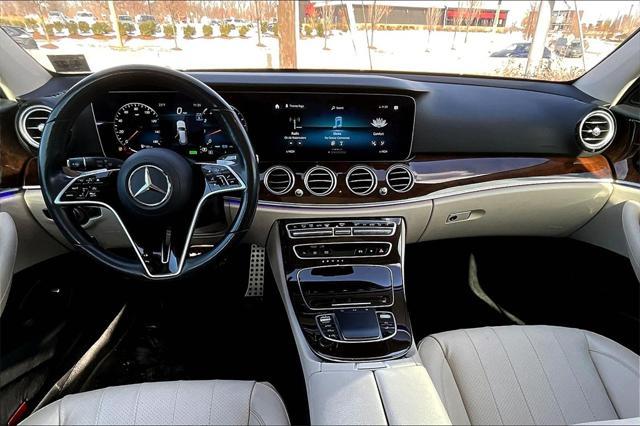 used 2022 Mercedes-Benz E-Class car, priced at $52,996