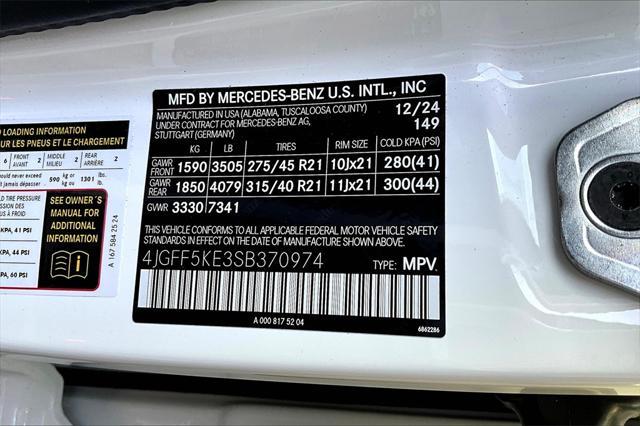 new 2025 Mercedes-Benz GLS 450 car, priced at $91,615