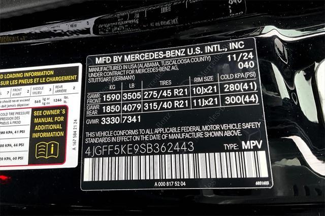 new 2025 Mercedes-Benz GLS 450 car, priced at $91,615