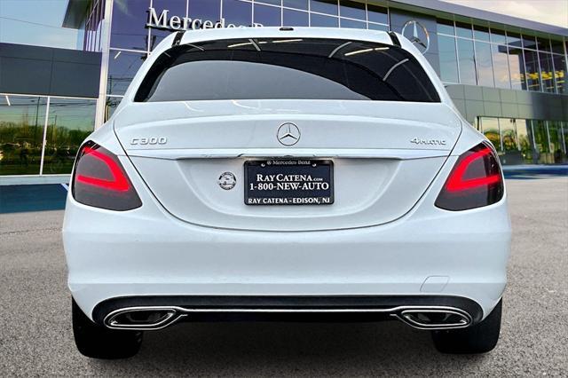 used 2021 Mercedes-Benz C-Class car, priced at $31,995