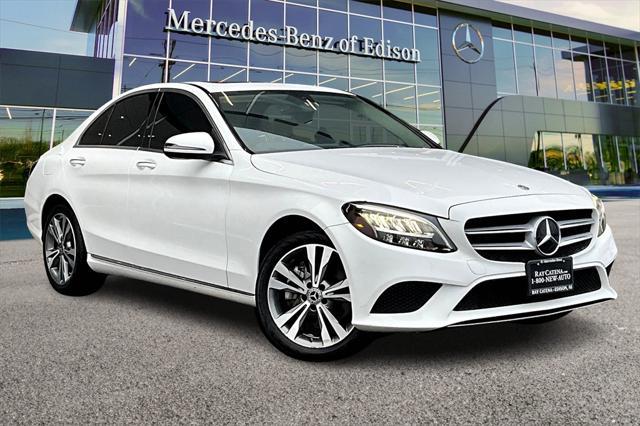 used 2021 Mercedes-Benz C-Class car, priced at $31,995