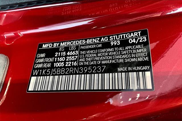 new 2024 Mercedes-Benz AMG CLA 35 car, priced at $62,400