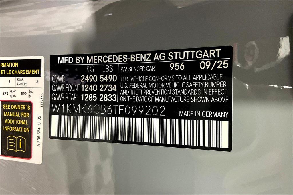 new 2026 Mercedes-Benz AMG CLE 53 car, priced at $99,255