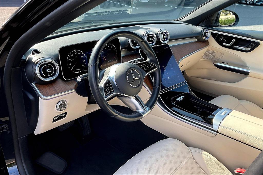 used 2022 Mercedes-Benz C-Class car, priced at $35,879
