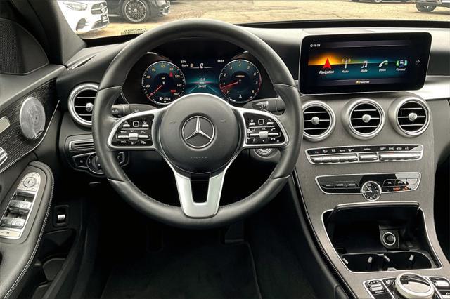 used 2021 Mercedes-Benz C-Class car, priced at $31,995