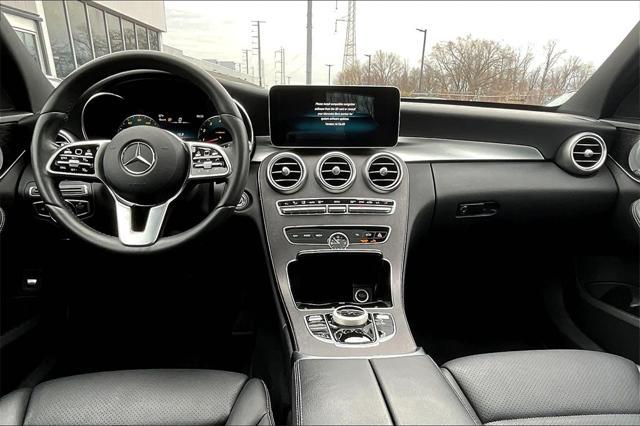 used 2021 Mercedes-Benz C-Class car, priced at $31,995