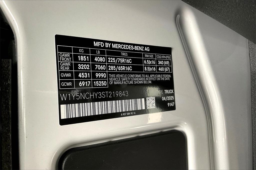 new 2025 Mercedes-Benz Sprinter 3500 car, priced at $109,995