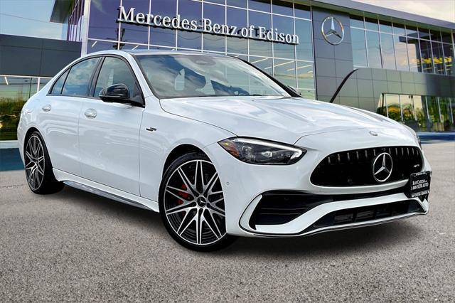used 2025 Mercedes-Benz AMG C 43 car, priced at $73,484