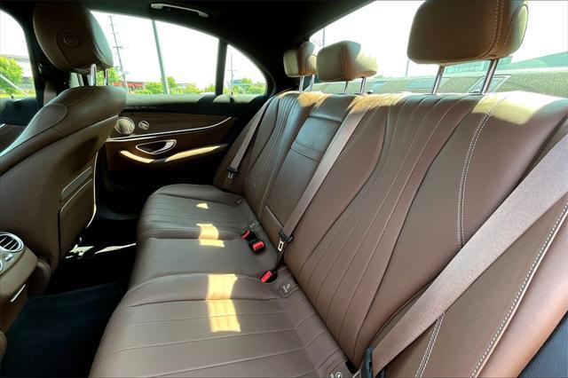 used 2021 Mercedes-Benz E-Class car, priced at $37,995
