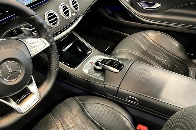 used 2017 Mercedes-Benz AMG S 63 car, priced at $89,975
