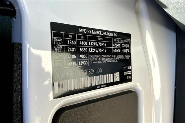 new 2025 Mercedes-Benz Sprinter 2500 car, priced at $74,024