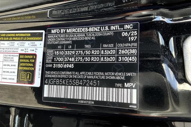 new 2025 Mercedes-Benz GLE 450 car, priced at $86,045