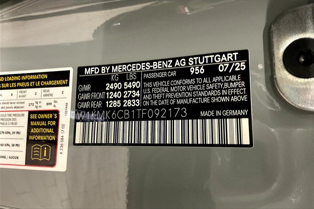 new 2026 Mercedes-Benz AMG CLE 53 car, priced at $99,480