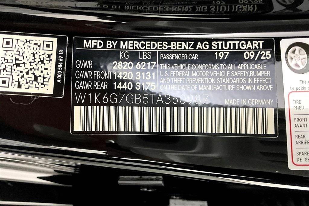 new 2026 Mercedes-Benz S-Class car, priced at $142,650