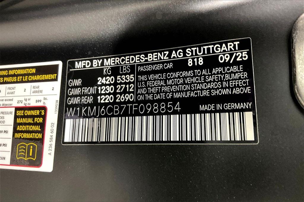 new 2026 Mercedes-Benz AMG CLE 53 car, priced at $95,375