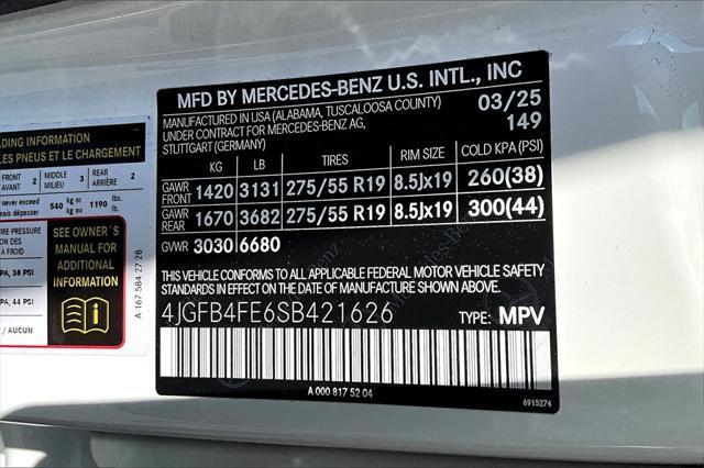 new 2025 Mercedes-Benz GLE 350 car, priced at $70,765