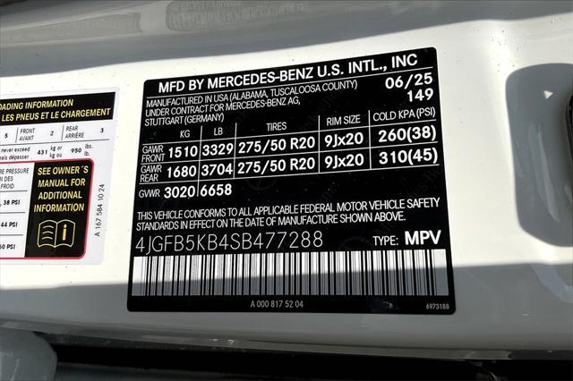 new 2025 Mercedes-Benz GLE 450 car, priced at $84,455